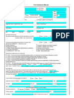 Part Submission Warrant Summary