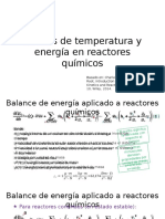 Balances de Energía