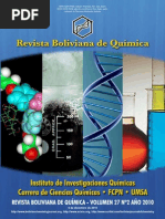Download Bolivian Journal of Chemistry Vol 27 N 2 2010 Front cover by Bolivian Journal of Chemistry SN45331614 doc pdf