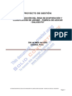 Automatización de evaporación y clarificación