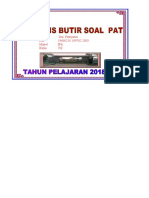 Cover Analisis Butir Soal