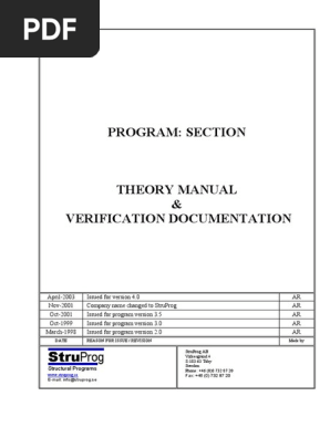 Theory & Verification Manual 4.0 | PDF | Mechanical Engineering