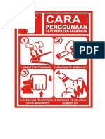 Penggunaan Apar