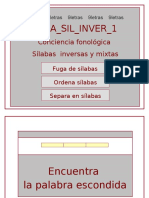 JUEGOS CONCIENCIA FONOLÓGICA II Fuga Sil Inver1