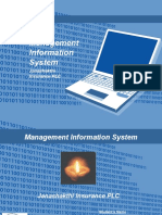 Management Information System: Janashakthi Insurance PLC