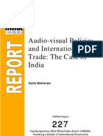 Audio-Visual Policies and International Trade: The Case of India