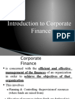 Corporate Finance 1