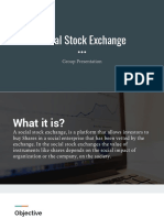 Social Stock Exchange Presentation