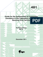 481 Guide For Assessment of Composite Insulators in The Laboratory Afger Their Removal Fromservice PDF