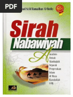 Sirah Nabawayiah - DR.Muhammad Sa’id Ramadhan Al-Buthy; Sirah Nabawiyah; Analisis Ilmiah Mahajiah Sejarah Pergerakan Islam di Masa Rasulullah saw.docx