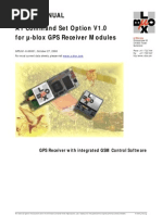 Download USERS MANUAL AT Command Set Option V10 for -blox GPS Receiver Modules GPS G1-X-00001 by l4rrikin SN4533339 doc pdf