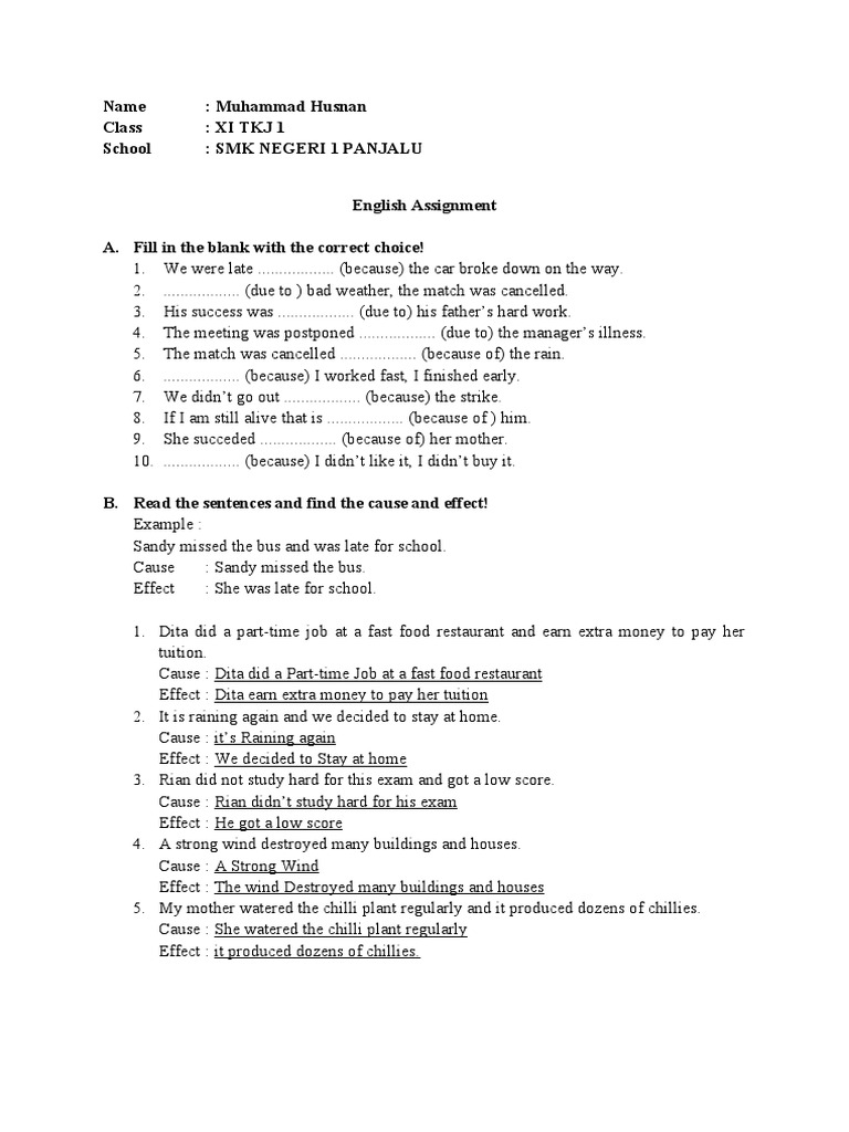 Class Xi English Assignment Pdf