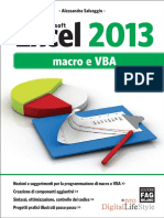 Microsoft. Excel 2013. Macro e VBA. Alessandra Salvaggio