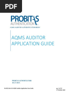 Aqms Auditor Application User Guide