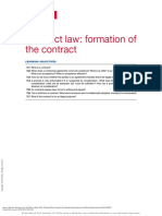 Chapter 7 Contract Law Formation of The Contract) PDF