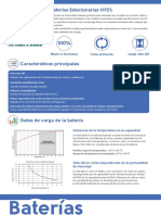Ficha Técnica Baterías Estacionarias OPZS Hoppecke