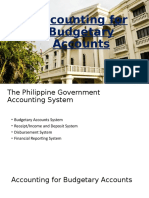 Accounting For Budgetary Accounts Complete