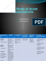 Drug Study of Acute Pyelonephritis 