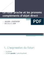 Le Futur Proche Et Les Pronoms Compléments D'objet PDF
