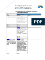 Desegregacion de Destrezas Listo