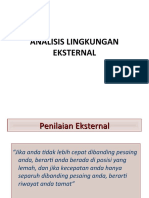 Pertemuan Ke 3 (Analisis Lingkungan Eksternal)