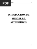 Download MERGERS AND ACQUISITIONS FINAL by Mahesh Paradkar SN45334998 doc pdf