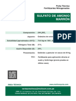 P - 2115 - FT SULFATO DE AMONIO