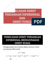 1 Solusi PDB Dengan Deret Kuasa & Polinomial Legendre