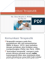 KOMUNIKASI TERAPEUTIK