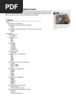 List of Intel Microprocessors