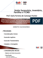 Direito Sucessório Professora Karla Fischer