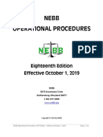 NEBB Operational Procedures - Approved - 18th Edition