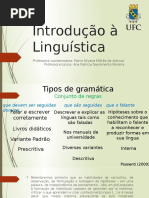 Gramática Prescritiva e Descritiva | PDF | Linguística | Gramática