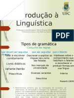 Aula 01 - Introducao A Linguistica