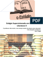 Estágio Supervisionado em Ensino de Literatura II