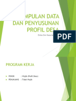 Penyusunan Proker KKN Dan Pengumpulan Data Profil Desa Enike Dwi Kusumawati S.PT - MP PDF