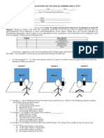 Crit Thinking Skills Experts Validation 1