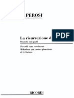 Perosi - La Risurrezione Di Cristo PDF