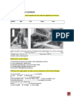 PDF 8ºs Anos Ficha de Gramática Compreensão de Texto e Escrita Criativa