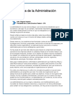 Practico de Administracion 1 Ramas de La de La Administracion