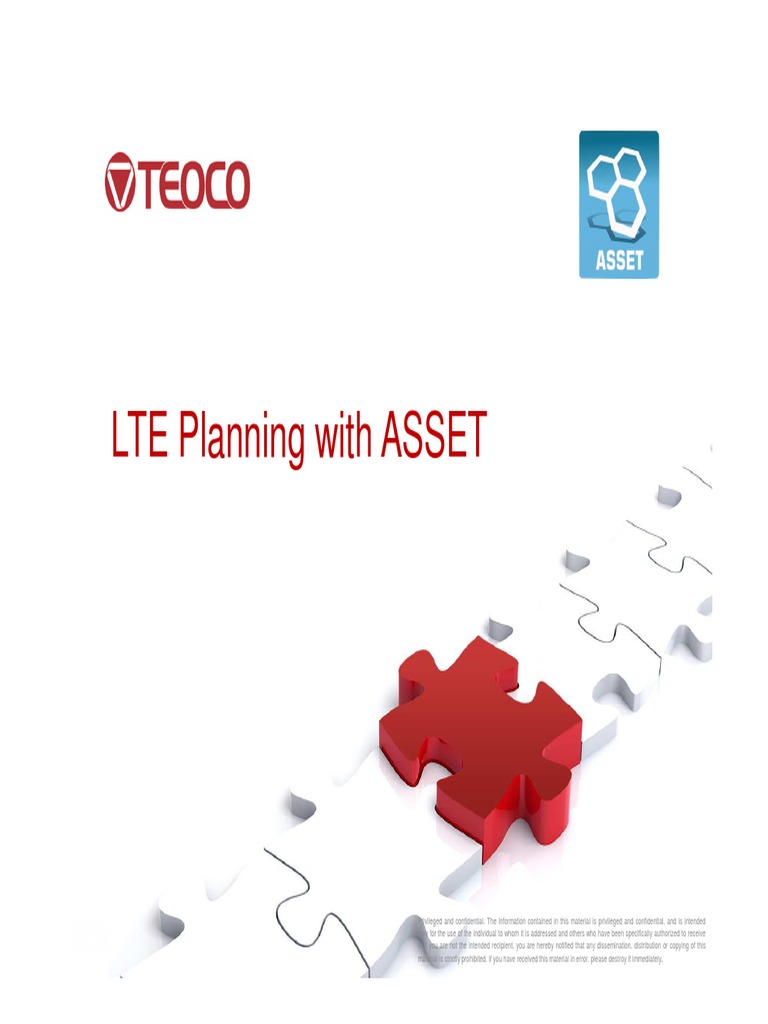 LTE Planning With ASSET PDF | PDF | Mimo | Data Transmission