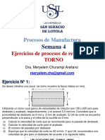 SOLUCIONARIO Ejercicios de Torno PDF