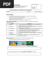 Guia - 5 - Basico - N°1 - Ciencias Naturales - Ecosistemas - 2020