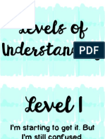 Levels of Understanding