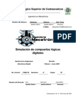 Simulación de Compuertas Lógicas Digitales