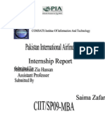 Final Report on PIA Intership