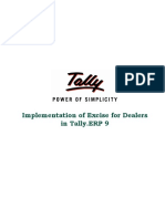 ImplementationOfExciseForDealersInTally ERP9 PDF
