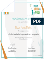 Certificado Del Curso PDF
