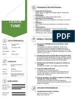 Curriculum Vitae - Leslie Ivett Tume Ancajima - No Documentado PDF