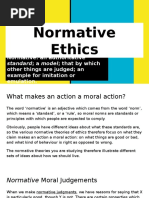 Normative Ethics